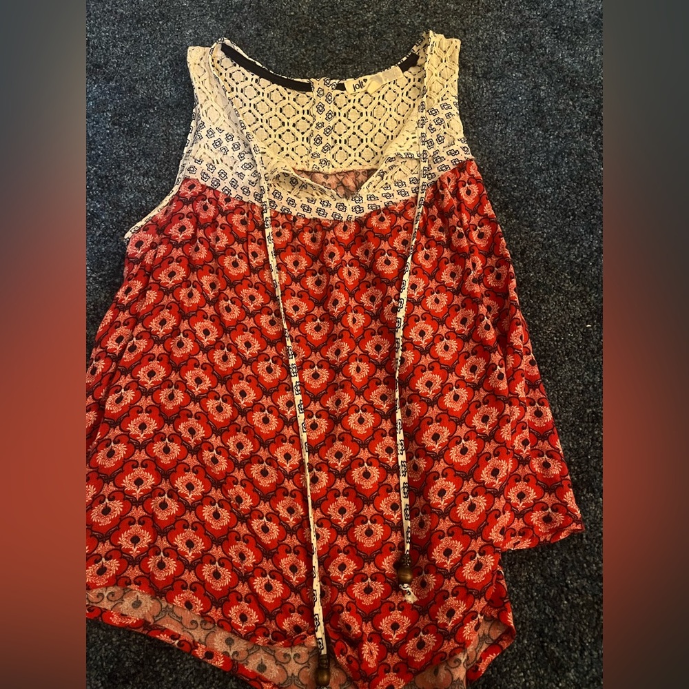 Jolt summer tank size small